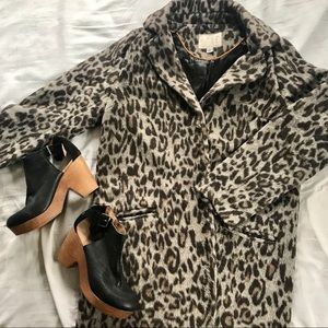 A New Day Leopard Coat